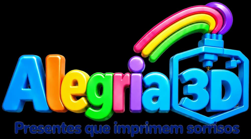 ALEGRIA3D — Presentes que imprimem sorrisos